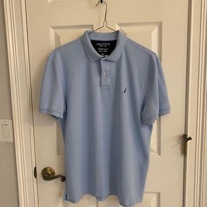 Men’s Nautica Polo in Light Blue